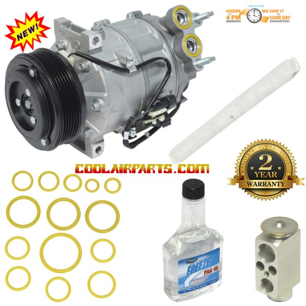 29033 New AC Compressor Volvo S80 XC90 V8 360021141 FULL AC REPAIR KIT 30645289 , 30742208 , 30742236